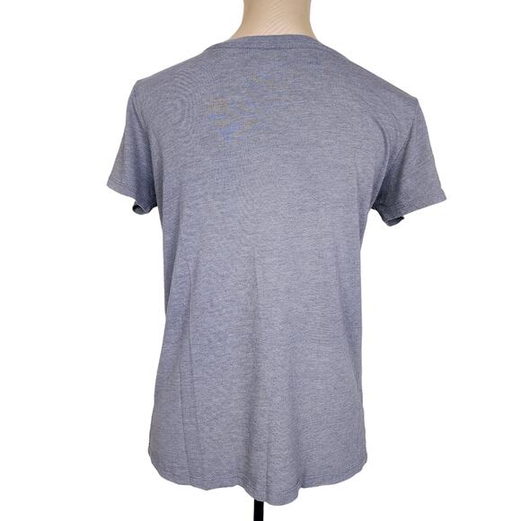 Texas Graphic Tee Shirt Small Grey Gray Top - Picture 2 of 3